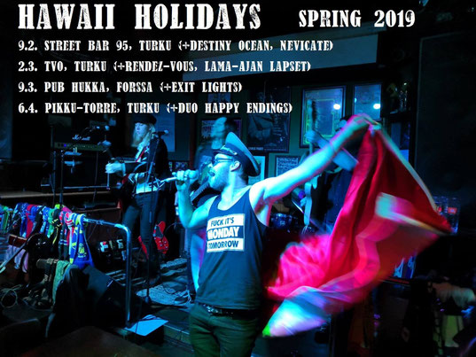 Hawaii Holidays starts the new year with the single and video “Liquid Love”, rockers and other animals, rock news