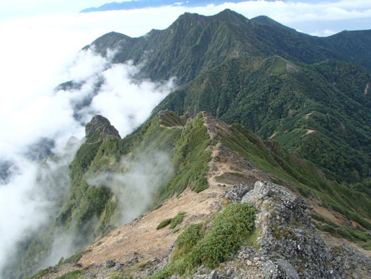 八ヶ岳　縦走　赤岳　権現岳　登山　ガイド