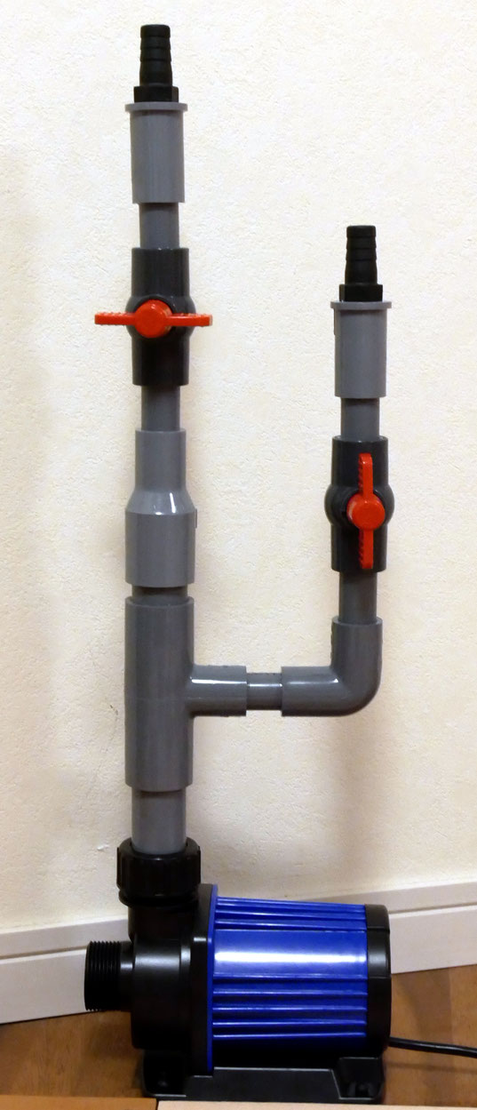 レッドシー リーファー 250(Redsea Reefer 250)用ポンプと配管
