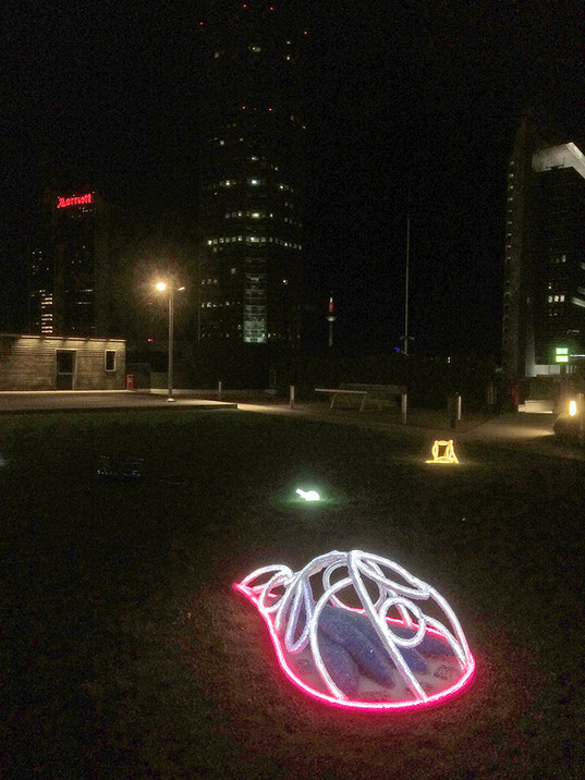 Während der Nacht der Musseen in Frankfurt, 2017
