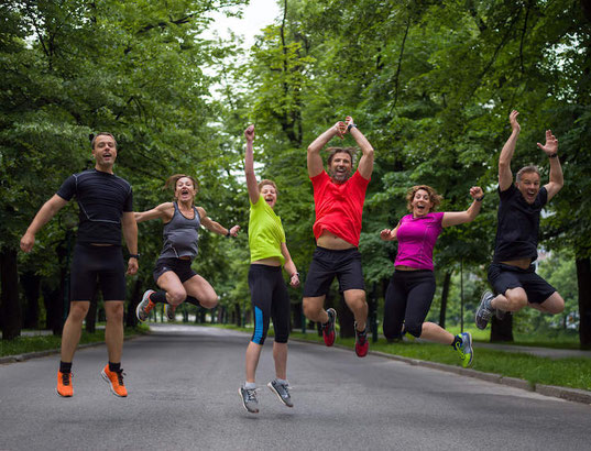Séance de récupération sportive avec dispositif de relaxation et luminothérapie