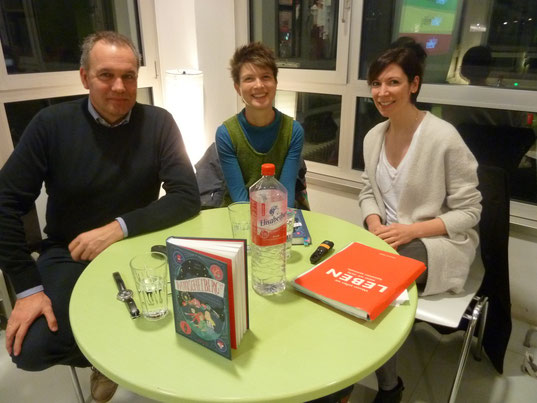 von links nach rechts: Armin Kolb, Judith Allert, Gunde Dorner // Bild: © Kirsten Dehler, MediaCampus