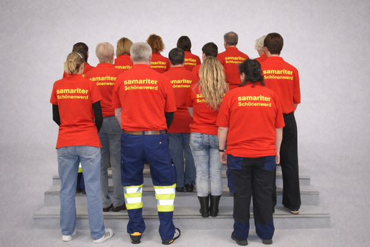 Ein Teil der Samaritermitglieder, Foto nach der Februar-Übung 2026