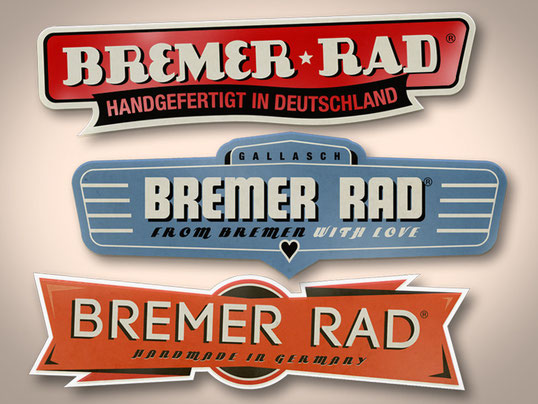 Retro Logos für Bremer Rad