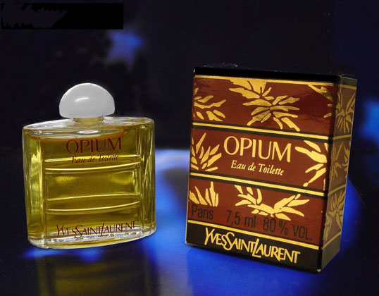 OPIUM - EAU DE TOILETTE 7,5 ML - MINIATURE ET BOÎTE IDENTIQUES A LA PHOTO PRECEDENTE