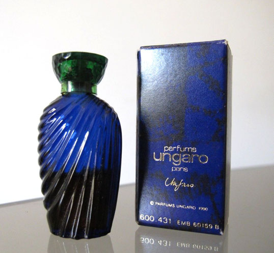 UNGARO - UNGARO : MINIATURE EAU DE PARFUM , AVEC BOUCHON EN PLASTIQUE VERT