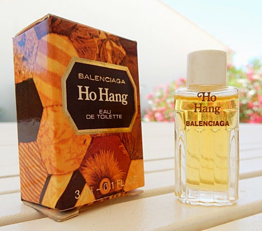 HO HANG - EAU DE TOILETTE POUR HOMME : SERIGRAPHIE ROUGE SUR MINIATURE