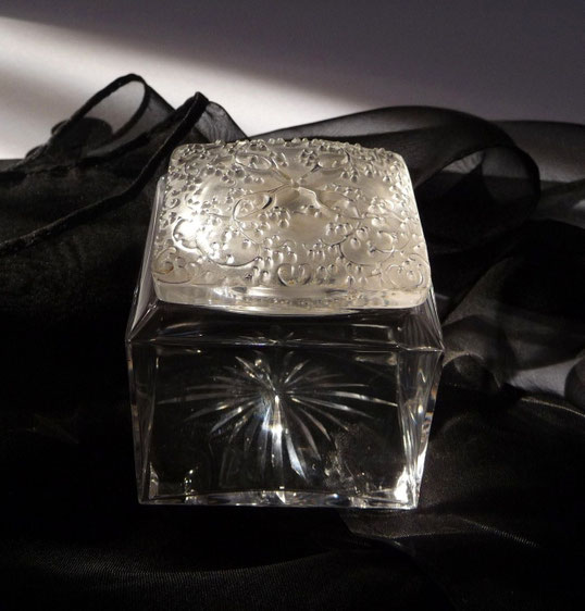 COTY : PARFUM LA JACEE - FLACON EN CRISTAL CREE PAR RENE LALIQUE EN 1923