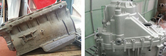 Mentiplay Grit Blasting - Dunfermline engine