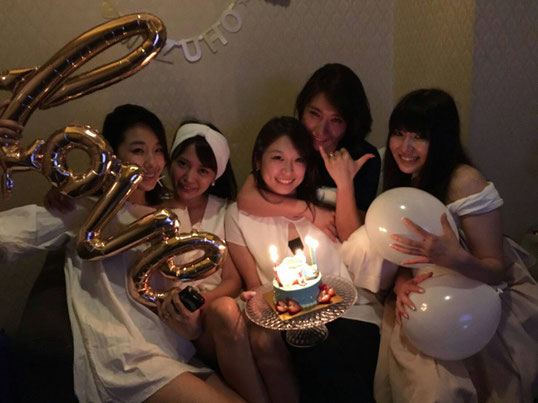 女子会プラン|誕生日|BirthDay|カラオケ|デコレーション