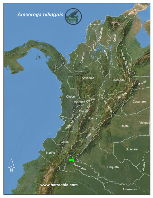 Lista y Mapas Anfibios de Colombia