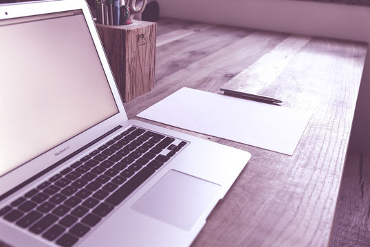 Bildschirm eines Laptops