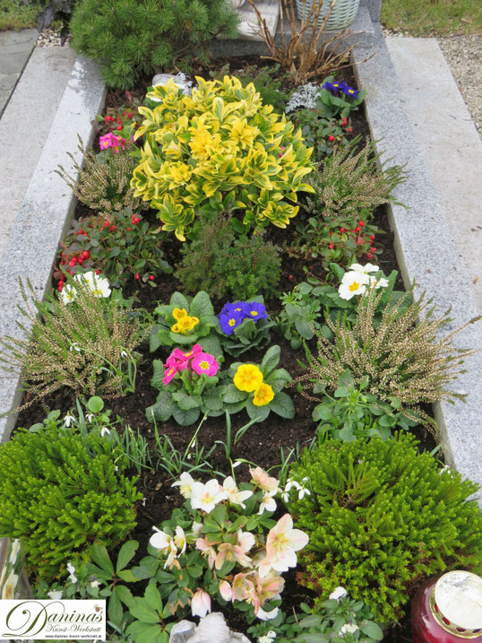 Grabgestaltung Fruhling Daninas Kunst Werkstatt