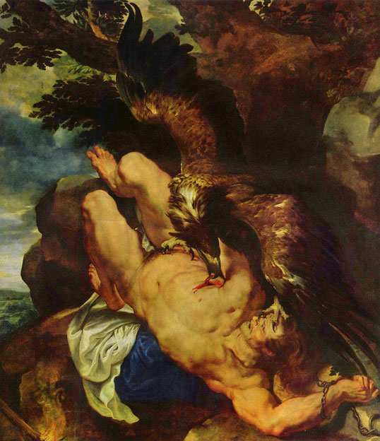 P.P. Rubens, "Prometeo incatenato"
