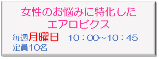 エアロビクス　キックボクササイズ　体操教室