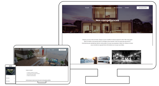 création site web pour paysagiste