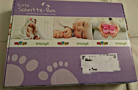 Erste Schritte Box, Erste-Schritte, Limango, MyToys, unboxing, blog, Inhalt, baby, #ersteschrittebox