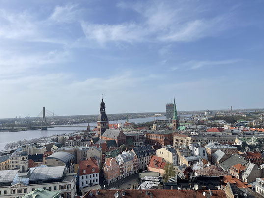 Riga von oben
