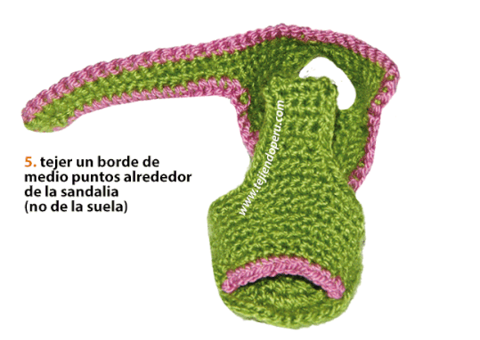sandalias para bebes tejidas a crochet - crochet baby sandals