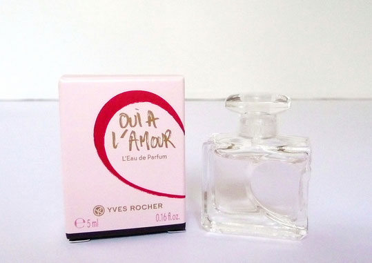 2017 - OUI A L'AMOUR : L'EAU DE PARFUM 5 ML