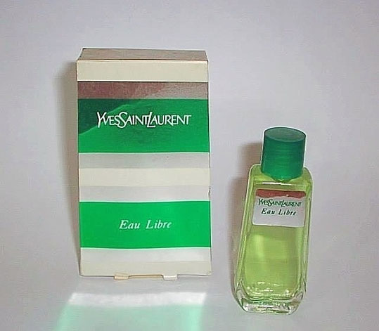 YSL - EAU LIBRE : PREMIERE MINIATURE ET FRAGRANCE DE Y. SAINT-LAURENT