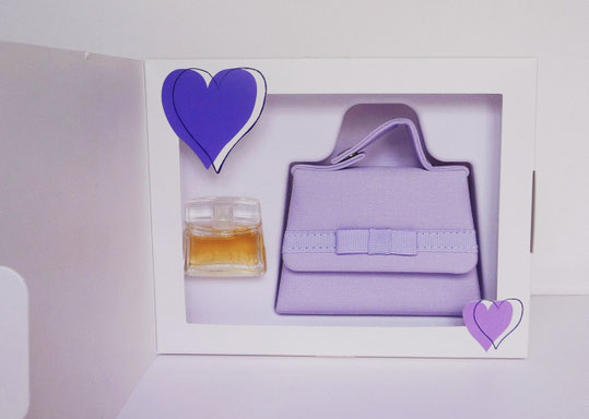 LOVE IN PARIS - COFFRET ST-VALENTIN OUVERT