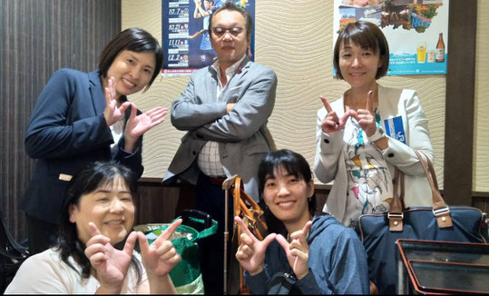 上左から 高野・福井・木村 下左から 加藤・澤田