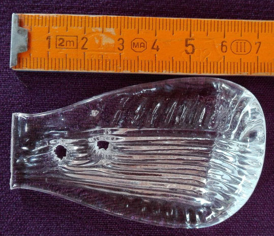 foglia decorativa per specchio veneziano in vetro di Murano lavorato a mano ideale per il restauro e la ricostruzione di cornici artistiche tradizionali
