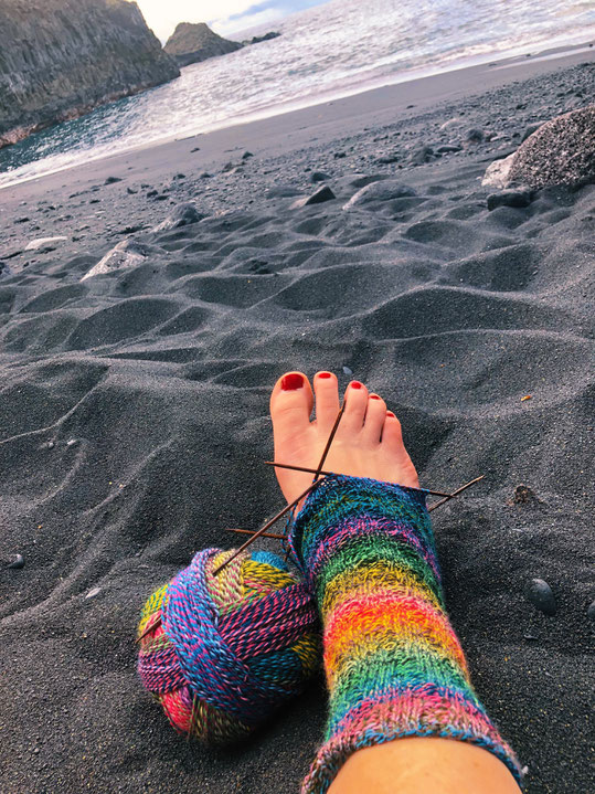 Spiralsocken "Basic Spiral" aus dem Buch "Spiralsocken" von Bernd Kestler