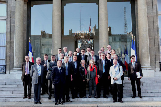 le 9 septembre 2010 la Droite Populaire est reçu par le Président de la République, Nicolas Sarkozy
