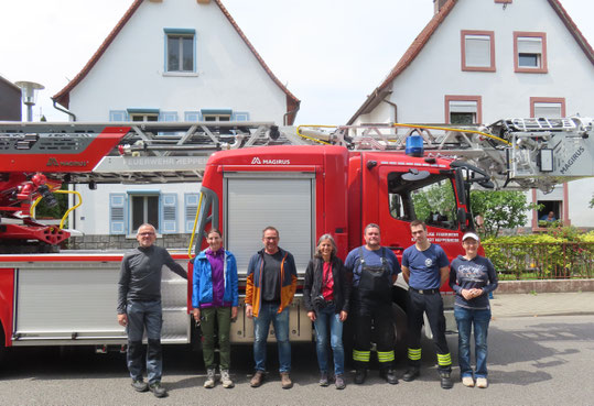 Teamwork: Freiwillige Feuerwehr Heppenheim + Projektgruppe Gebäudebrüter
