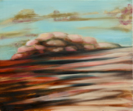 En passant, 2017 Öl auf Leinwand 50x60
