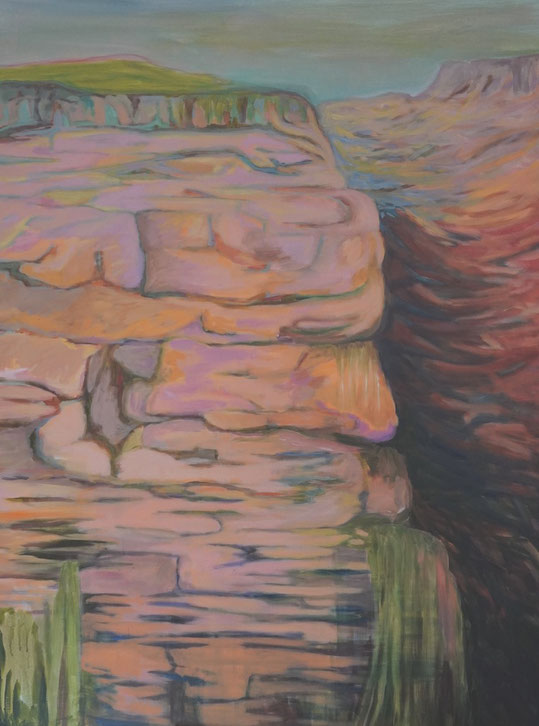 Falaise II, 2017 Acryl auf Leinwand 160x120