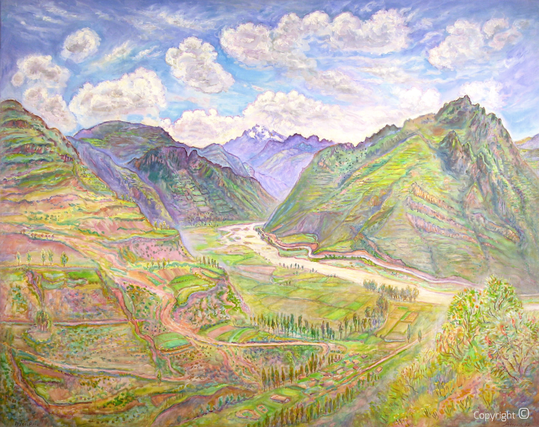 Amud Uwe Millies (1932-2008): Pisac, 1993