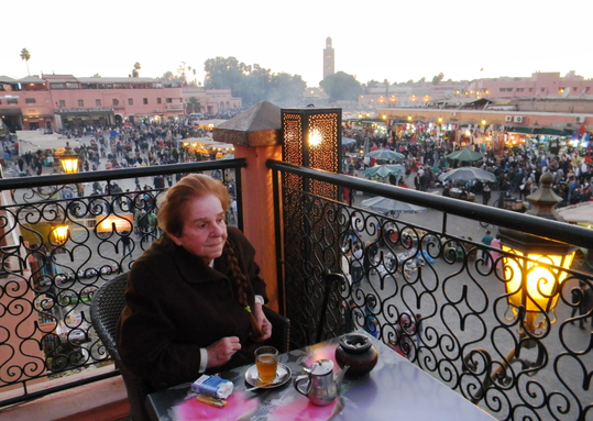 Bettina in Marrakech, 2013