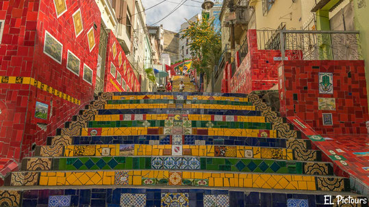 Treppen von Selaron, Rio de Janeiro