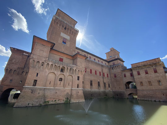 il castello Estense di Ferrara