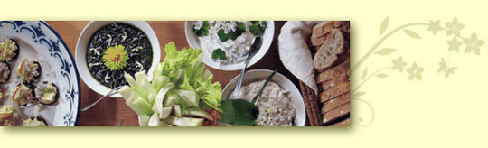 Vielfältige Kräuter-Tapas