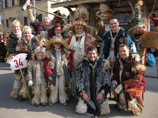 Fasnachtsumzug in Schwäbisch Gmünd 2011 / 1. Platz Maskengruppe