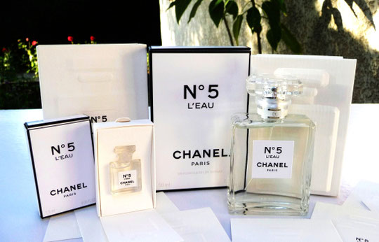 2016 - N° 5 L'EAU : FLACON 50 ML & MINIATURE