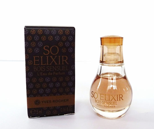 SO ELIXIR BOIS SENSUEL : L'EAU DE PARFUM 5 ML