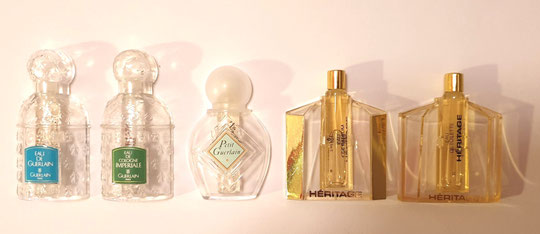 GUERLAIN - LES ECHANTILLON-TUBES SOUS COQUES PLASTIQUES