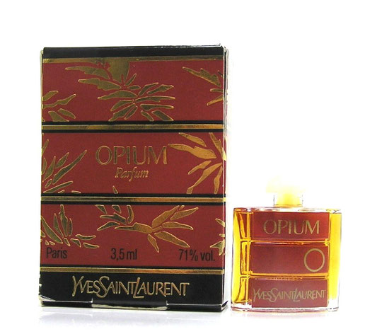 OPIUM - PARFUM 3,5 ML : PRESENTATION DANS BOÎTE A RABAT