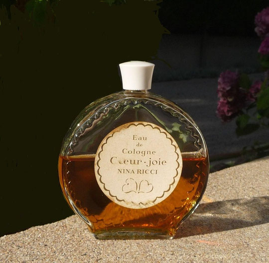 COEUR-JOIE - EAU DE COLOGNE  100 ML - FLACON MONTRE - BOUCHON BAKELITE BLANC VISSE