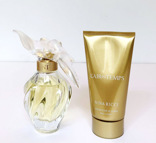 NOËL 2021 - VAPORISATEUR L'AIR DU TEMPS EAU DE TOILETTE 50 ML & TUBE LAIT CORPOREL PARFUME 75 GRS