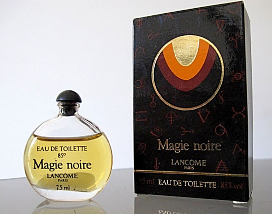 MAGIE NOIRE - EAU DE TOILETTE 7,5 ML - VARIANTE DANS LA BOÎTE ET LA MINIATURE