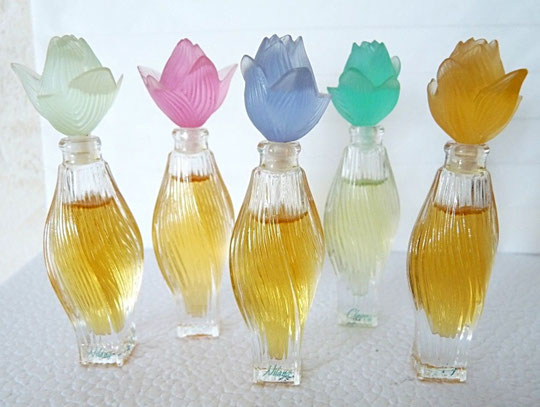 LES DIFFERENTES MINIATURES NILANG AVEC BOUCHEUR FLEUR DE COULEUR DIFFERENTE