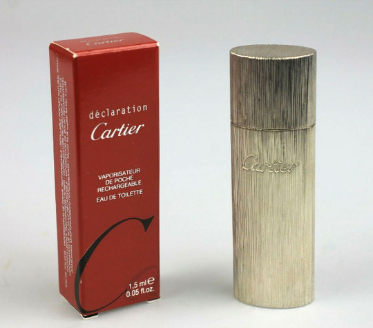 2007 - DECLARATION - VAPORISATEUR DE POCHE RECHARGEABLE, EAU DE TOILETTE 1,5 ML