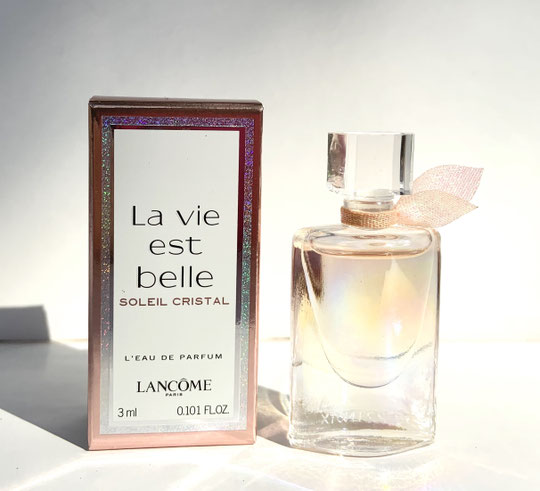 2021 - LA VIE EST BELLE SOLEIL CRISTAL : L'EAU DE PARFUM 3 ML