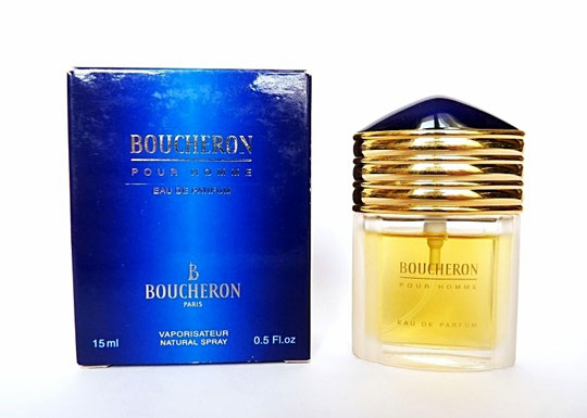 BOUCHERON - POUR HOMME MINIATURE  VAPORISATEYR EAU DE PARFUM 15 ML